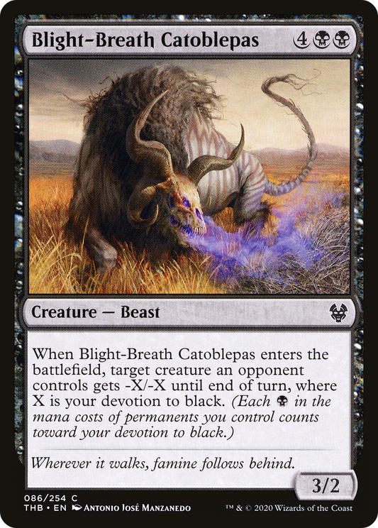 Blight-Breath Catoblepas (THB) #86 [EN/N]