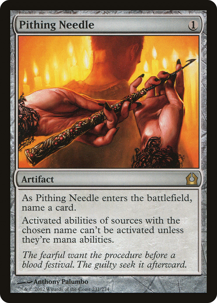 Pithing Needle (RTR) #231 [EN/N] s/o