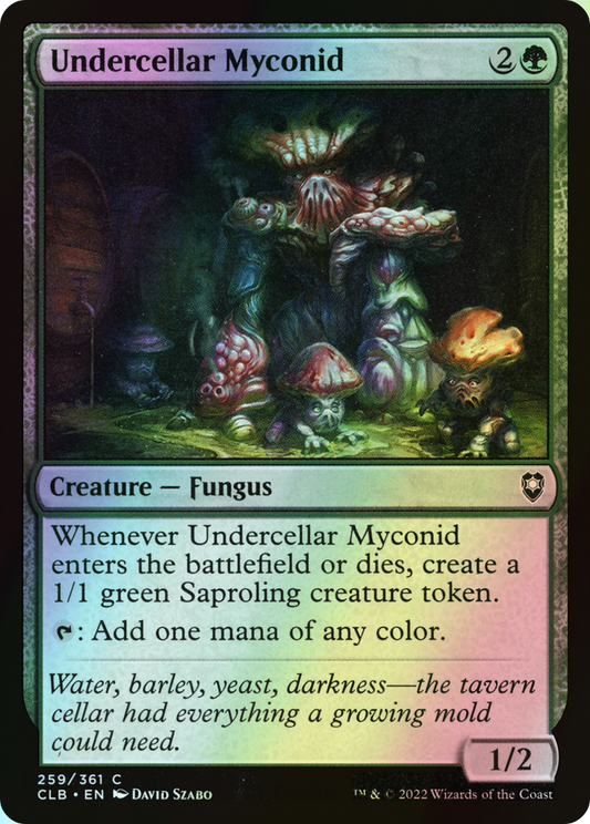 Undercellar Myconid (CLB) #259 [EN/F] s/o