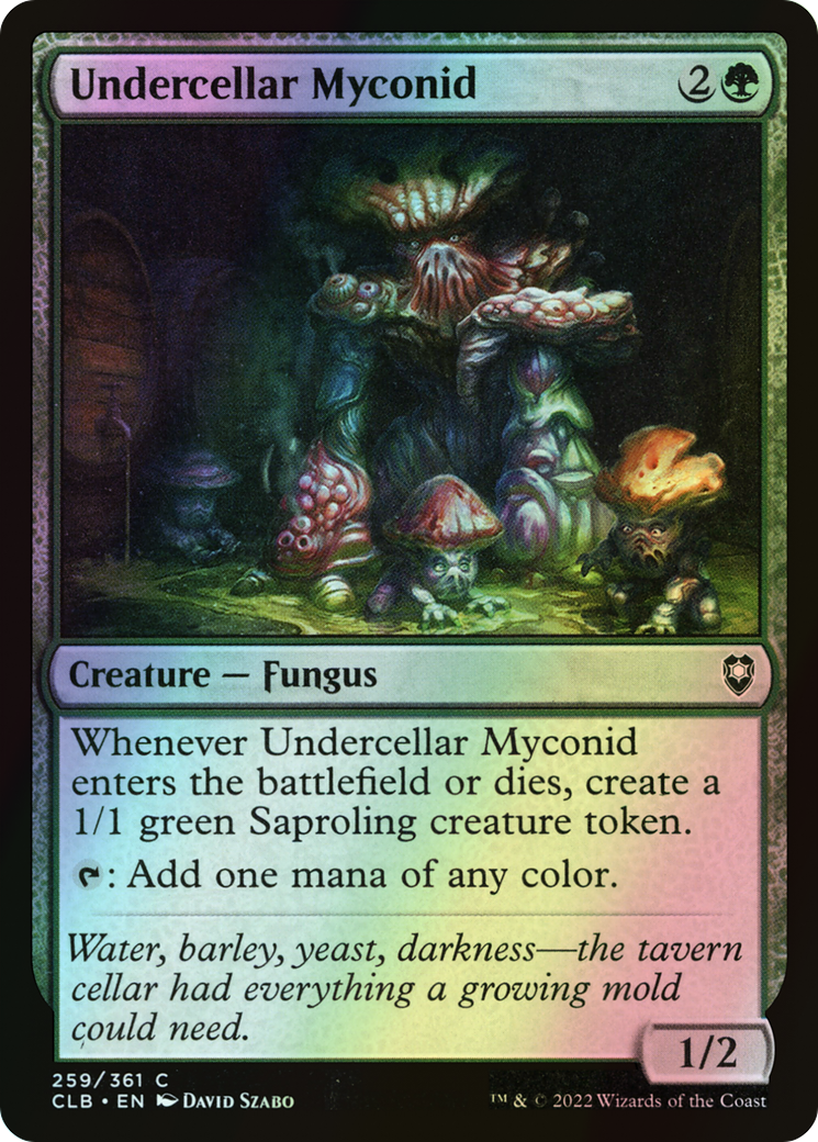 Undercellar Myconid (CLB) #259 [EN/F] s/o