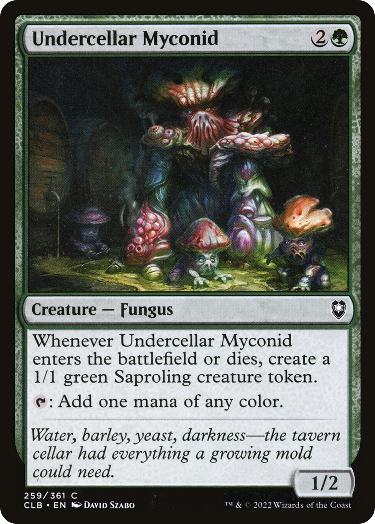 Undercellar Myconid (CLB) #259 [EN/N]
