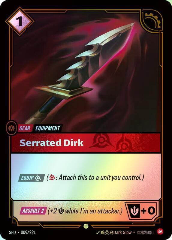 Serrated Dirk (SFD) #009 [EN/F]