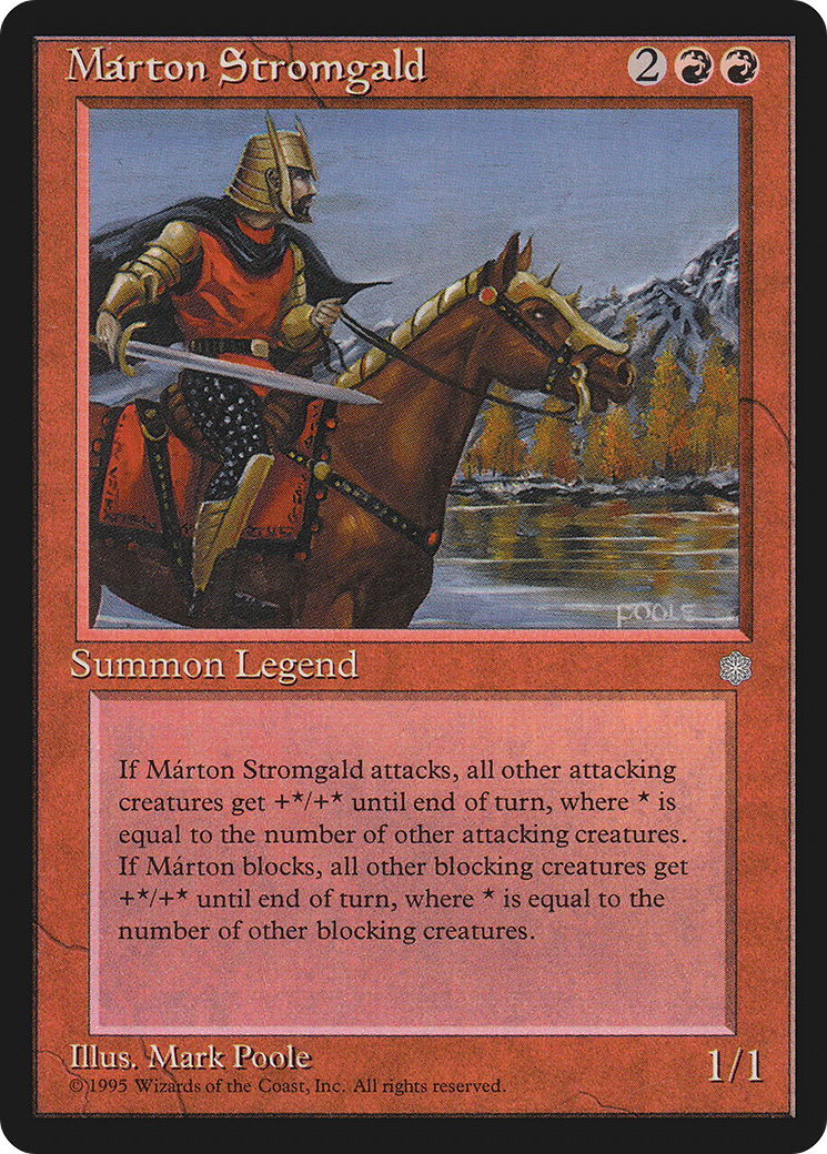 Márton Stromgald (ICE) #199 [EN/N]
