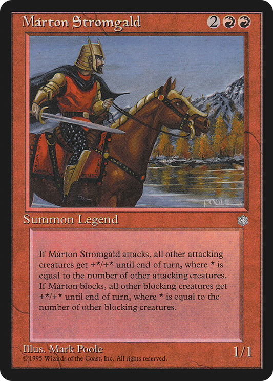 Márton Stromgald (ICE) #199 [EN/N]