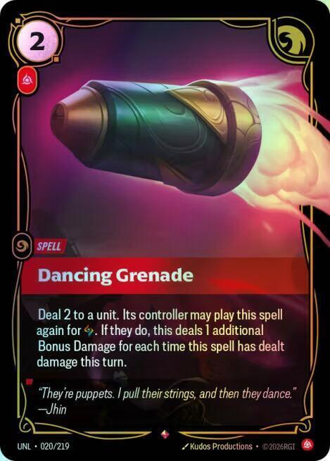 Dancing Grenade (UNL) #020 [EN/F]