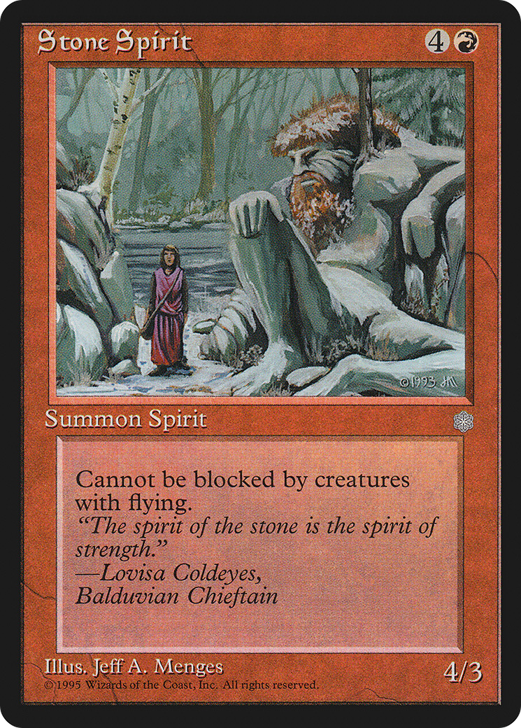 Stone Spirit (ICE) #218 [EN/N]