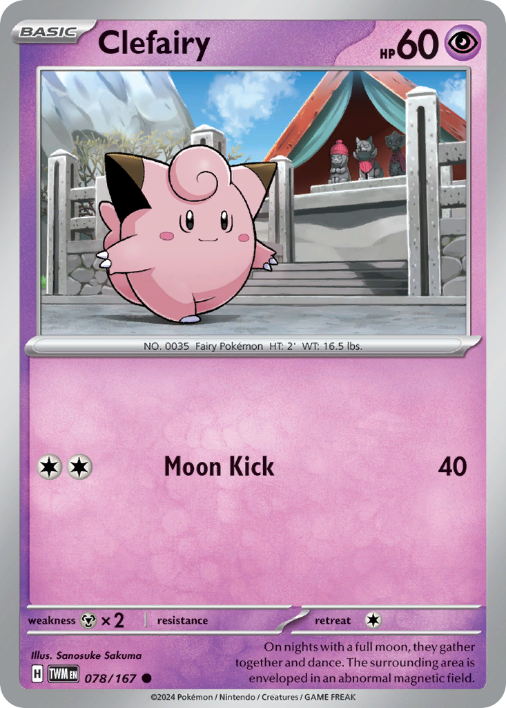 Clefairy (TWM) #078 [EN/N]