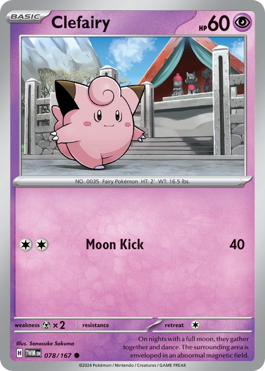 Clefairy (TWM) #78 [EN/N]