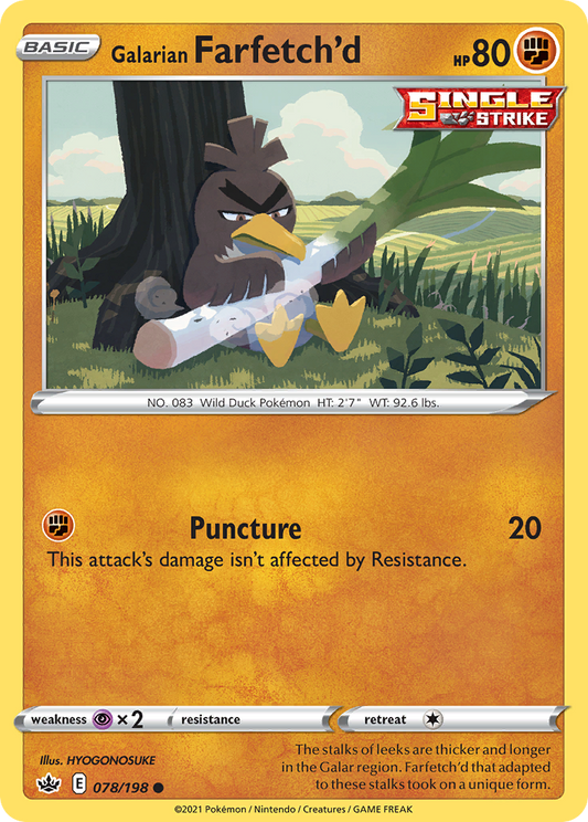 Galarian Farfetch'd (CRE) #078 [EN/N]