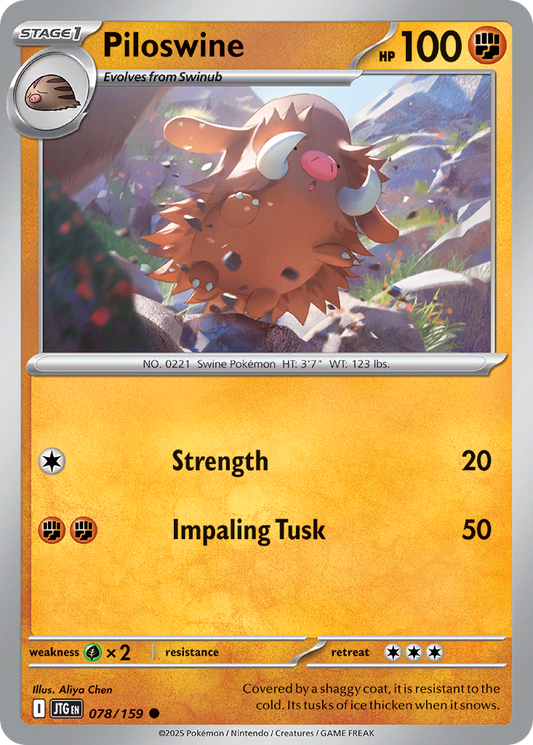Piloswine (JTG) #078 [EN/N] s/o