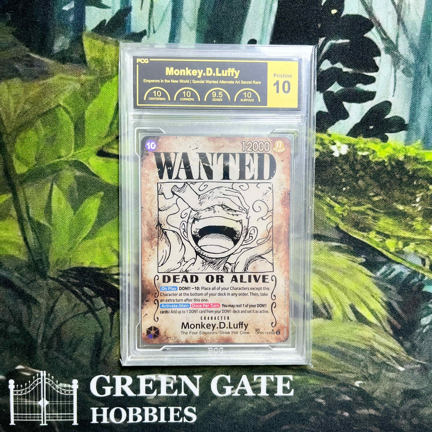 Monkey.D.Luffy (Wanted Poster) - Emperors in the New World - PCG 10 Pristine