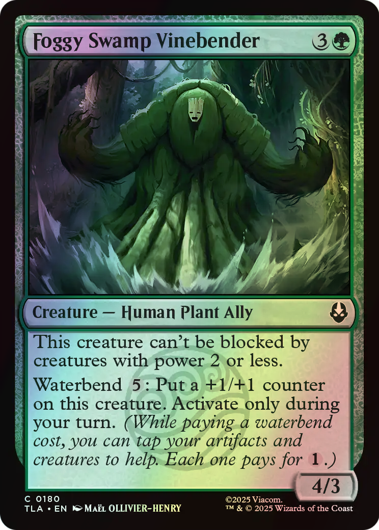 Foggy Swamp Vinebender (TLA) #180 [EN/F]