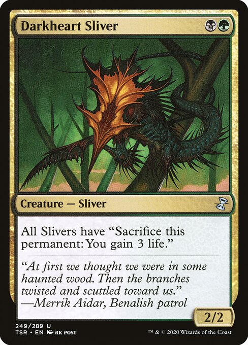 Darkheart Sliver (TSR) #249 [EN/N]