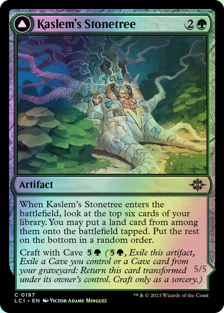 Kaslem's Stonetree // Kaslem's Strider (LCI) #197 [EN/F]