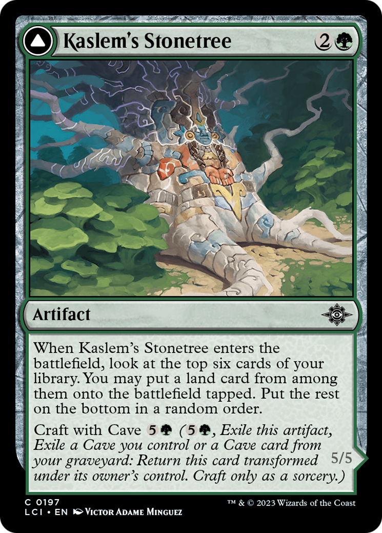 Kaslem's Stonetree // Kaslem's Strider (LCI) #197 [EN/N]
