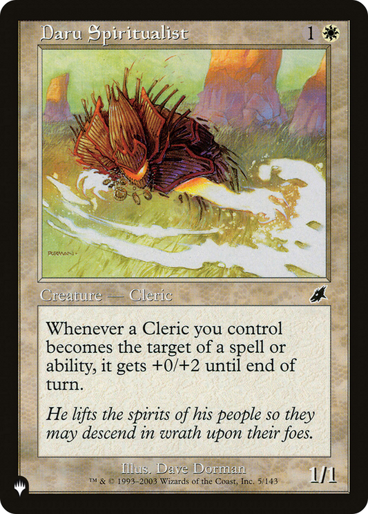Daru Spiritualist (PLST) #SCG-5 [EN/N]