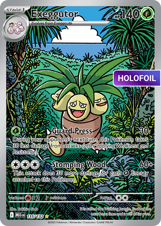Exeggutor - 135/132 (MEG) #135 [EN/H]