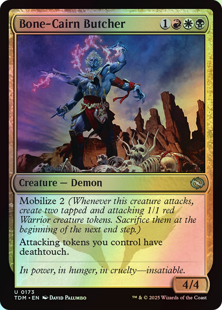 Bone-Cairn Butcher (TDM) #173 [EN/F] s/o