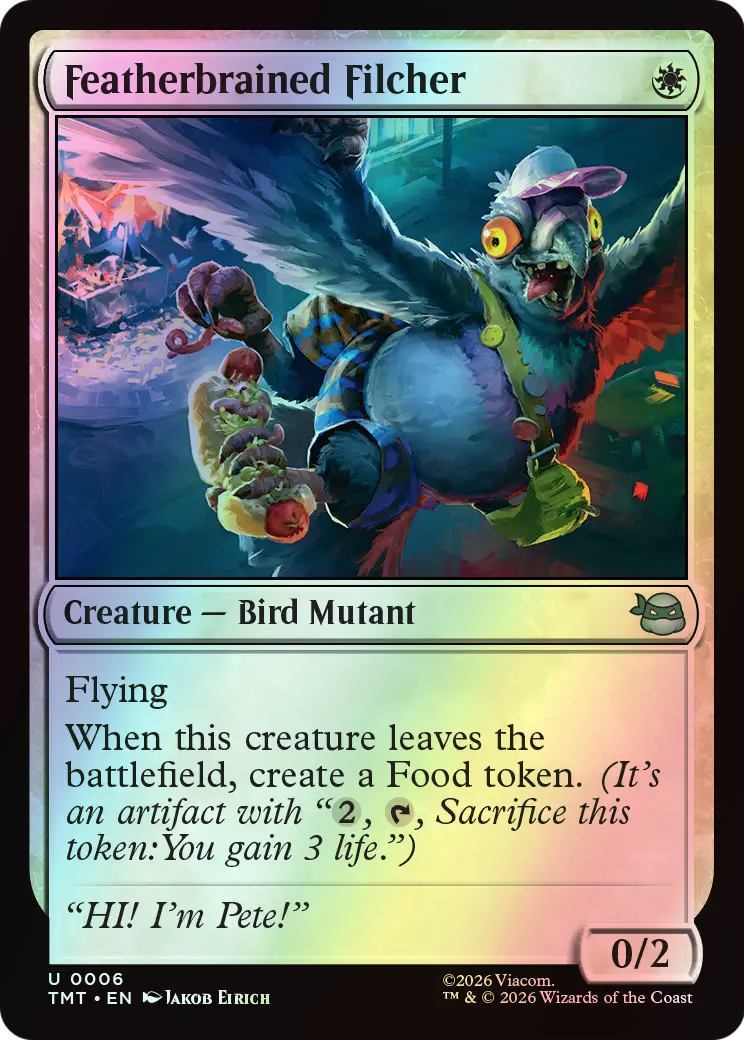 Featherbrained Filcher (TMT) #6 [EN/F]
