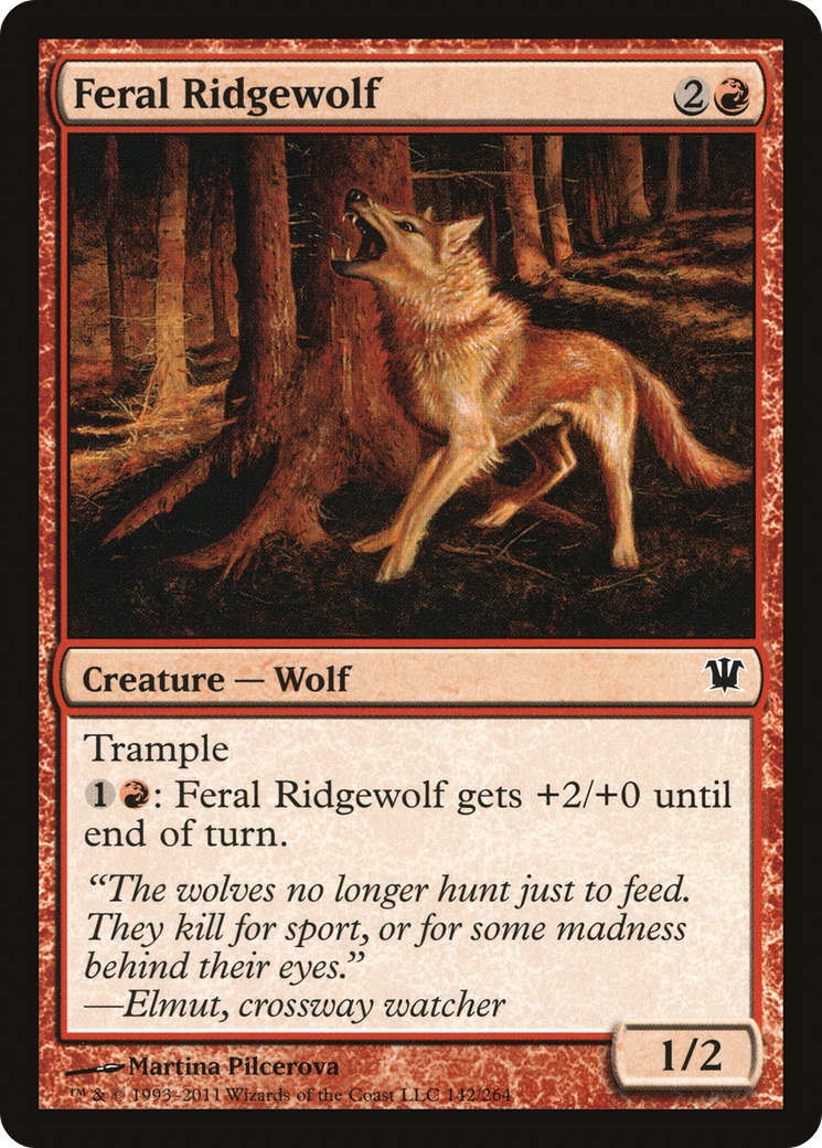 Feral Ridgewolf (ISD) #142 [EN/N]