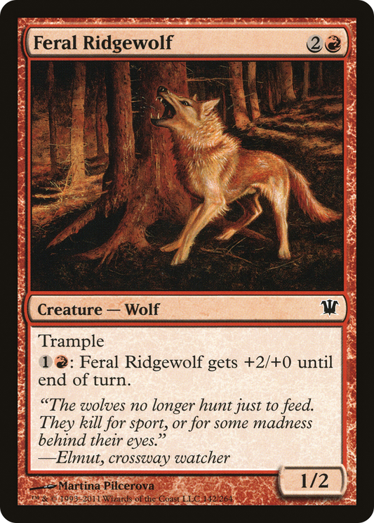 Feral Ridgewolf (ISD) #142 [EN/N]