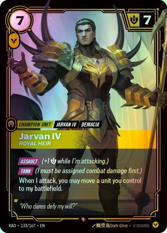 Jarvan IV, Royal Heir (RAD) #133 [EN/F]