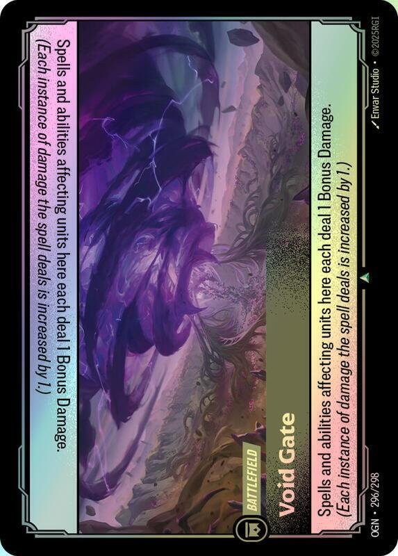 Void Gate (OGN) #296 [EN/F] s/o