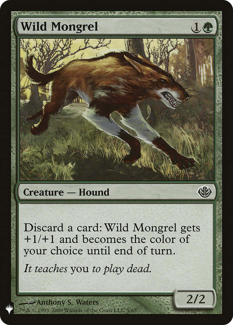 Wild Mongrel (PLST) #DDD-5 [EN/N]