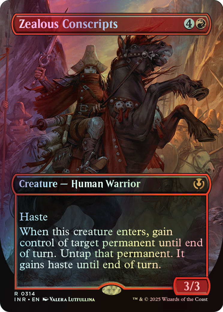Zealous Conscripts (INR) #314 [EN/F] s/o