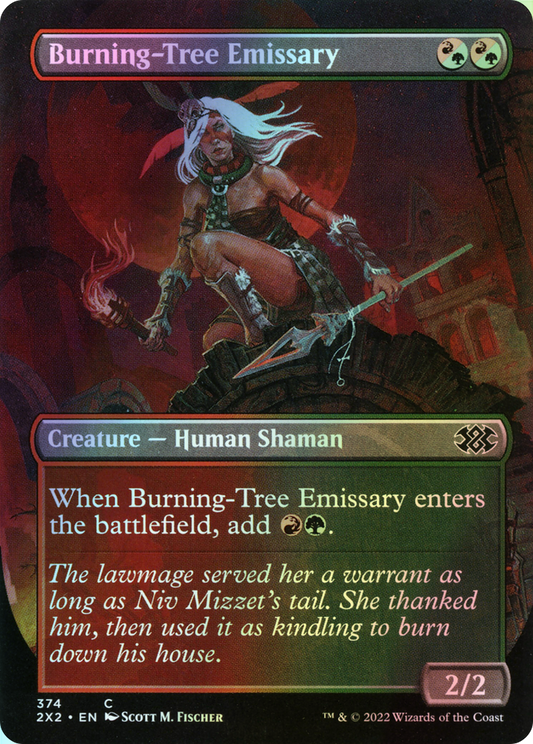 Burning-Tree Emissary (2X2) #374 [EN/F]