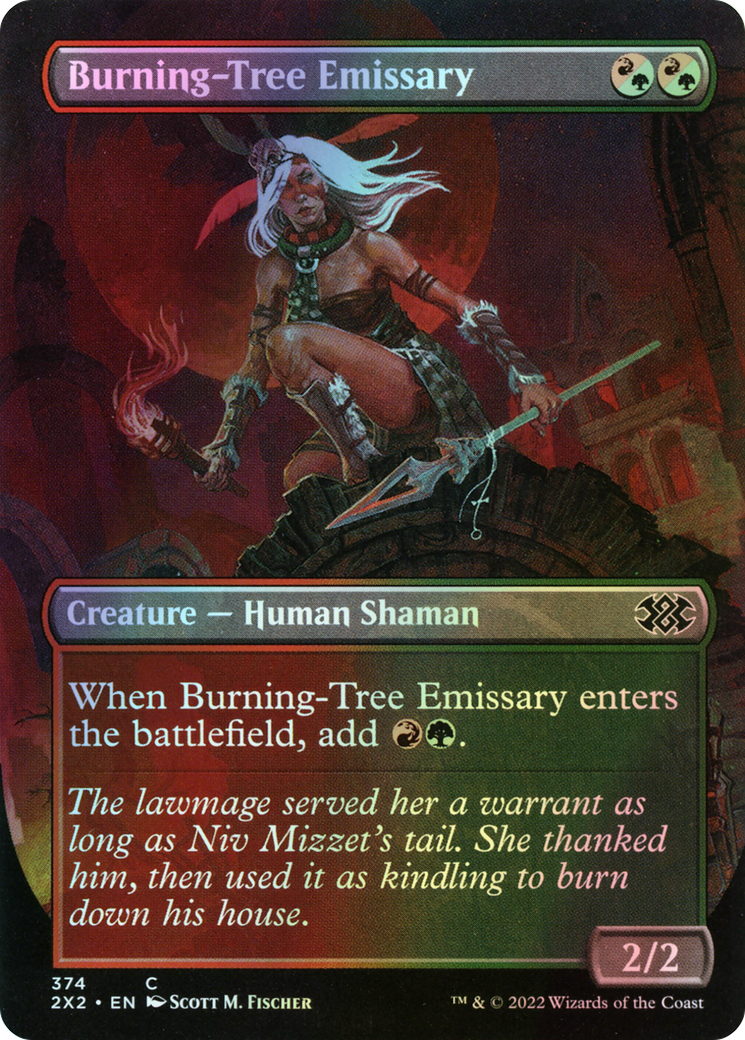 Burning-Tree Emissary (2X2) #374 [EN/F]