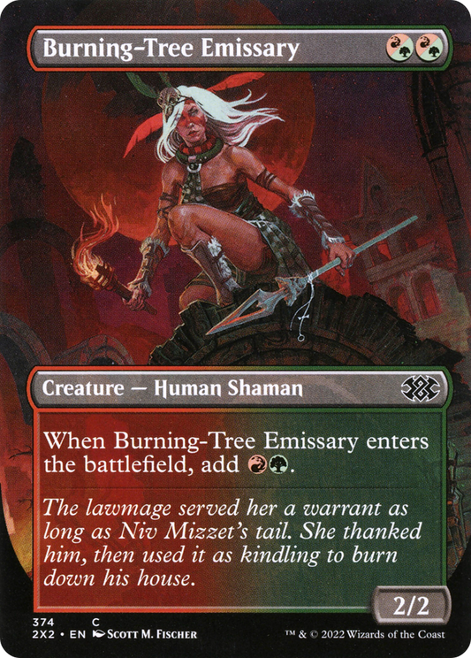 Burning-Tree Emissary (2X2) #374 [EN/N]