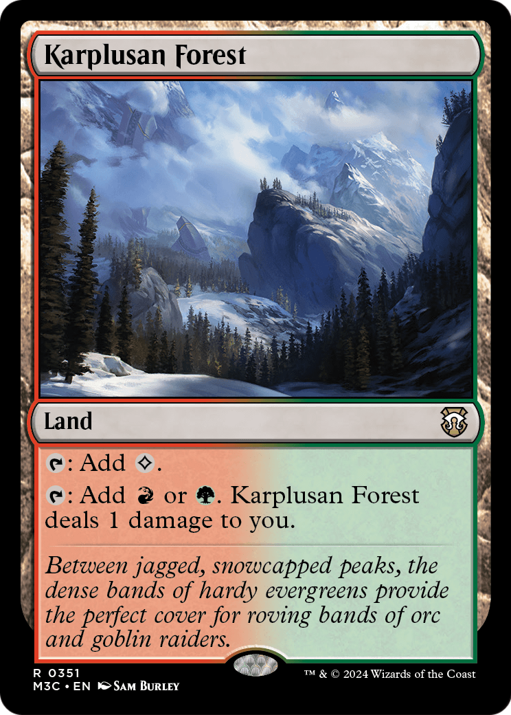 Karplusan Forest (M3C) #351 [EN/N]