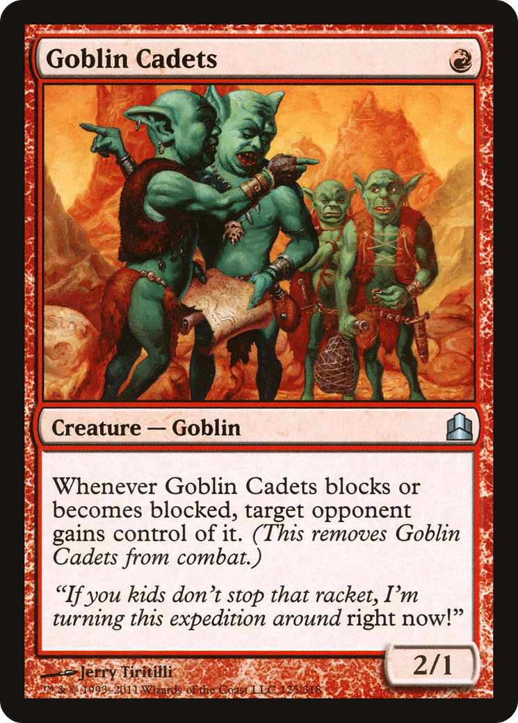 Goblin Cadets (CMD) #125 [EN/N]
