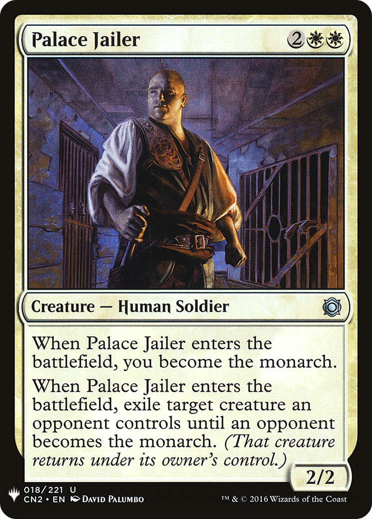 Palace Jailer (PLST) #CN2-18 [EN/N]