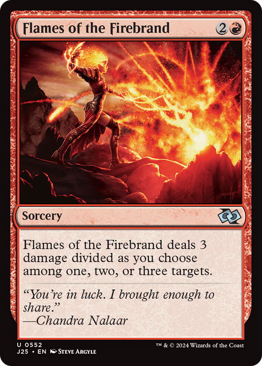Flames of the Firebrand (J25) #552 [EN/N]
