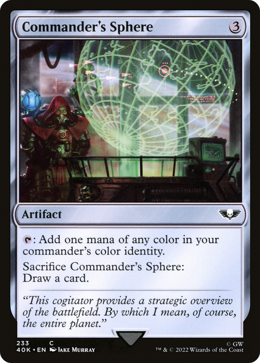 Commander's Sphere (40K) #233 [EN/N] s/o