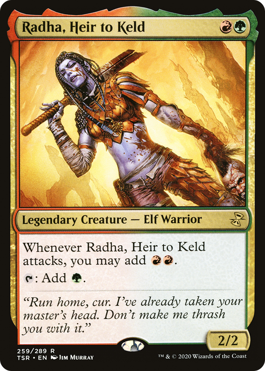Radha, Heir to Keld (TSR) #259 [EN/N] s/o