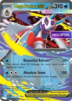 Mega Froslass ex - 047/217 (ASC) #047 [EN/H] s/o