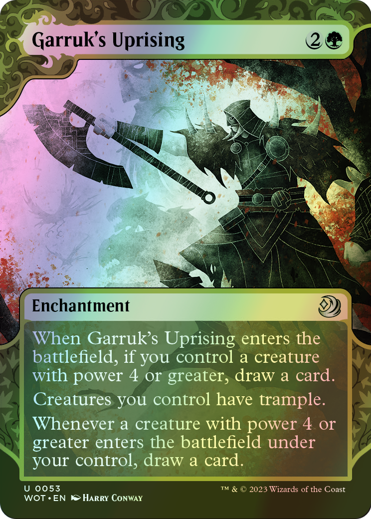 Garruk's Uprising (WOT) #53 [EN/F]