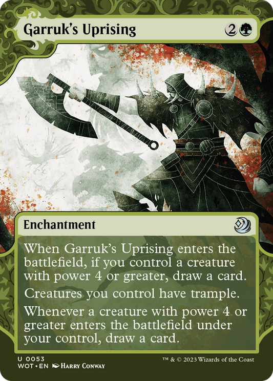 Garruk's Uprising (WOT) #53 [EN/N]