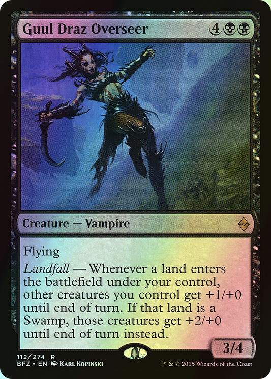 Guul Draz Overseer (BFZ) #112 [EN/F] s/o