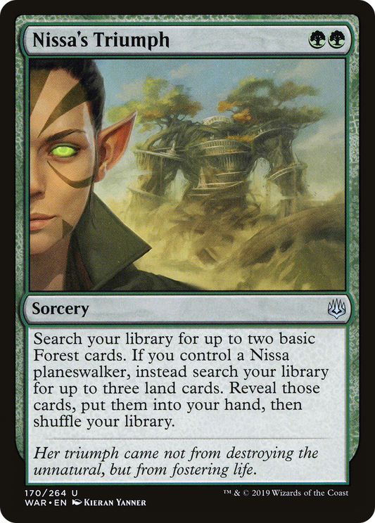 Nissa's Triumph (WAR) #170 [EN/N]