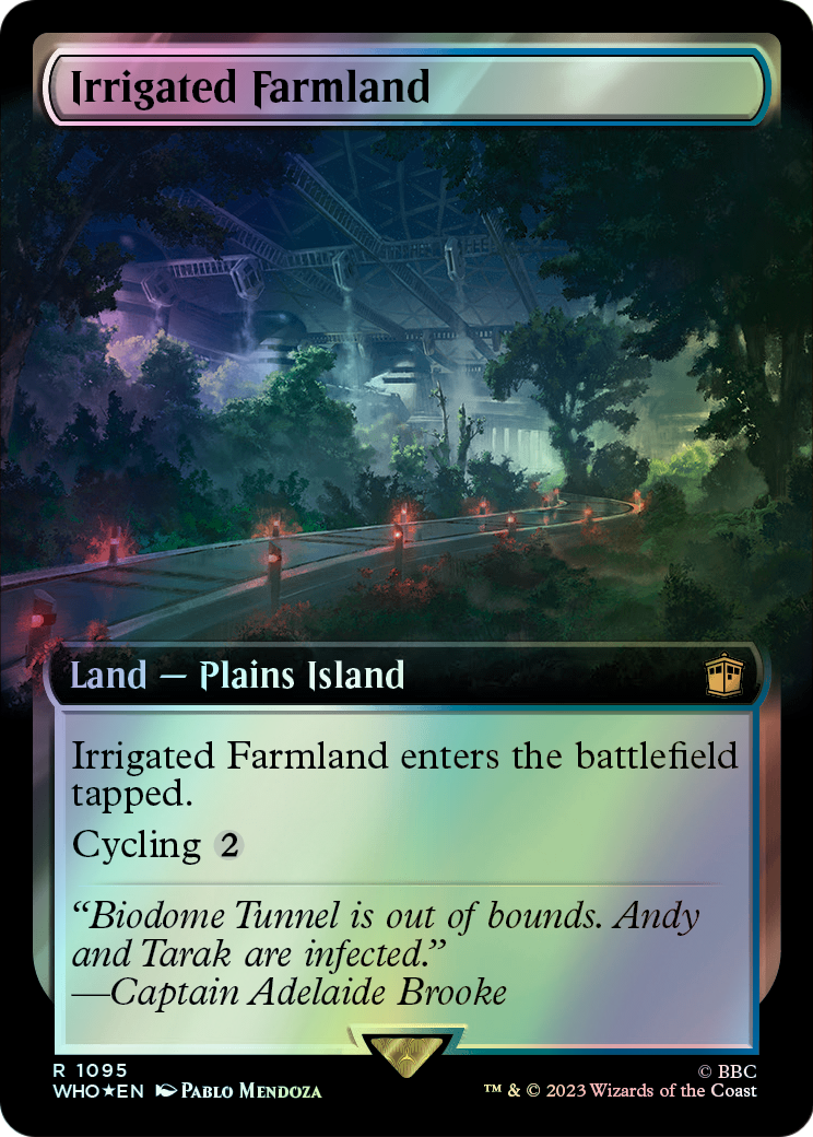 Irrigated Farmland - Surge Foil (WHO) #1095 [EN/F] s/o