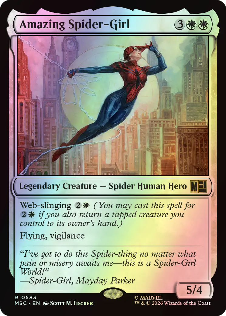 Amazing Spider-Girl (MSC) #583 [EN/F] s/o