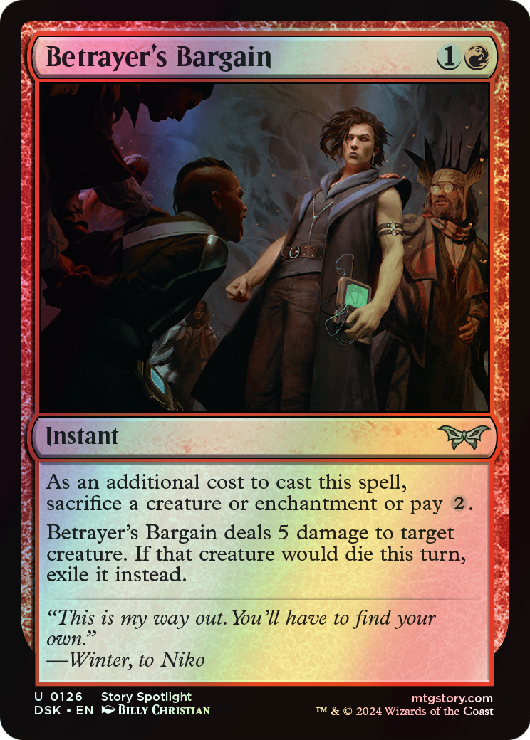 Betrayer's Bargain (DSK) #126 [EN/F] s/o