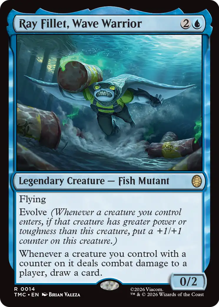Ray Fillet, Wave Warrior (TMC) #14 [EN/N]