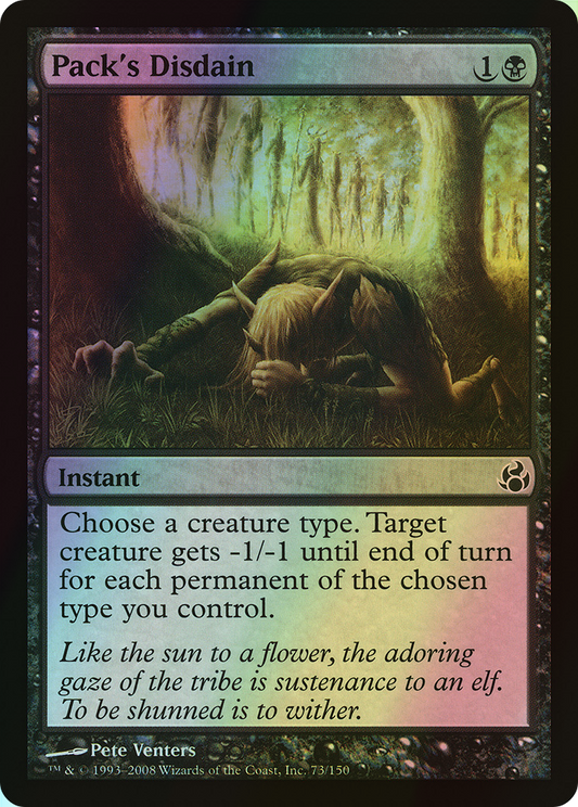 Pack's Disdain (MOR) #73 [EN/F]