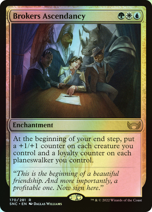 Brokers Ascendancy (SNC) #170 [EN/F] s/o