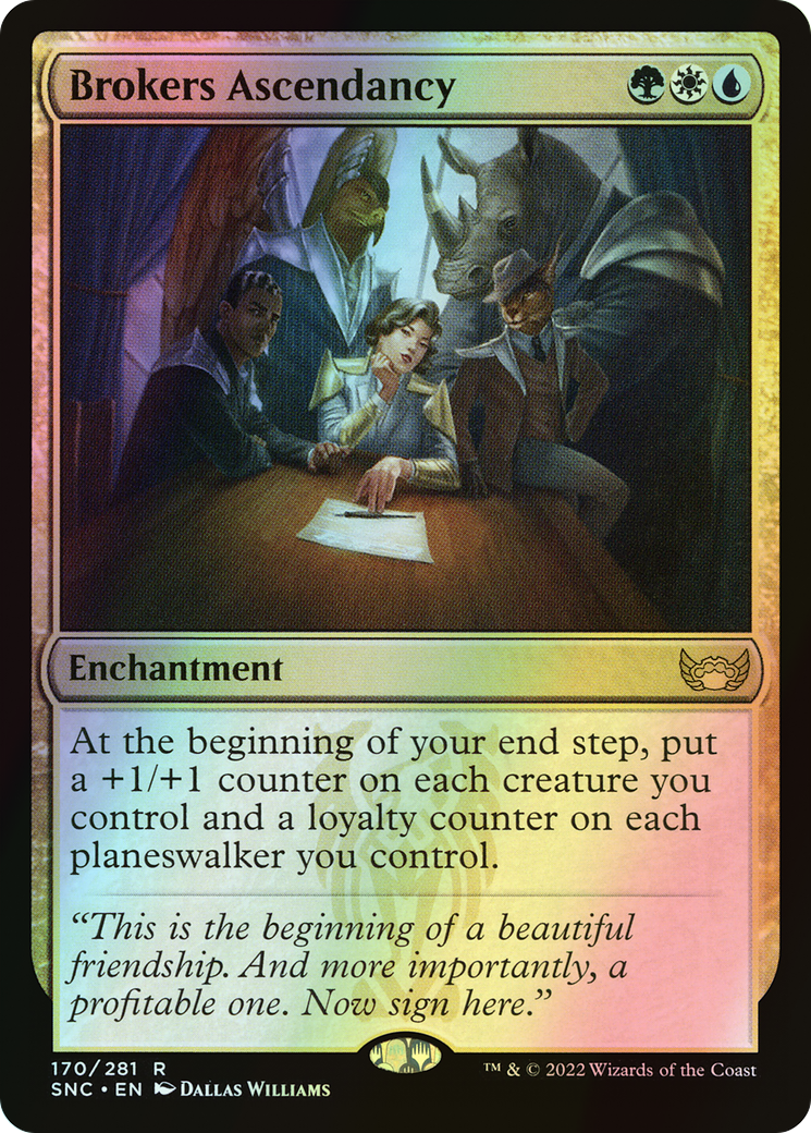 Brokers Ascendancy (SNC) #170 [EN/F] s/o